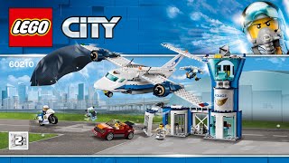 LEGO instructions  City  Sky Police  60210  Air Base Book 2 [upl. by Meraree248]