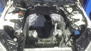 MB C63 AMG M156 engine rebuild part 10 [upl. by Ardnovahs]