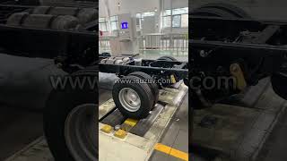 ISUZU truck chassis testing [upl. by Adnanref]