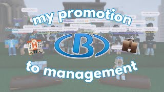 🏨 My PROMOTION to Management  Bloxton Hotels [upl. by Amikay]