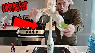 EXPLODING FOAM SCIENCE EXPERIMENT ELEPHANT TOOTHPASTE [upl. by Senior144]