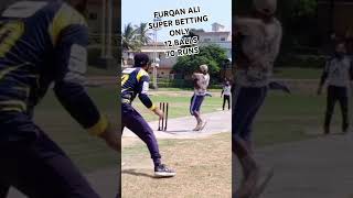 FURQAN ALI SUPER BETTING ONLY 12 BALLS 70 RUNS alfatimasportschannel shortsviral cricket [upl. by Airla706]