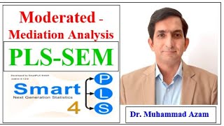 Moderated Mediation Analysis  ModeratedMediation Model in SmartPLS 4  Mediated Moderation Model [upl. by Idnyc256]