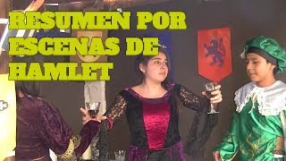 HAMLET OBRA TEATRAL 🎭  Resumen Hamlet [upl. by Killarney]