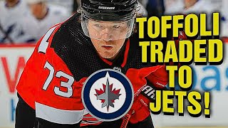 NJ Devils TRADED Tyler Toffoli To The Winnipeg Jets For 2 Draft Picks [upl. by Eedoj926]