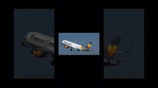 Thomas cook nowadays thomascook aviation avgeek aviationlovers [upl. by Ardnassac]