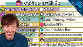 All of JackSucksAtLifes Channels 20082028 [upl. by Garrek627]