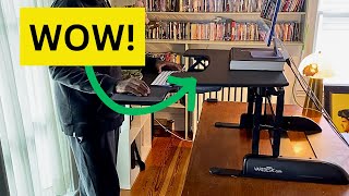 VariDesk Pro Plus 30 Standing Desk review [upl. by Eiggep815]