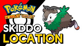 Pokemon Scarlet amp Violet  Skiddo Location [upl. by Iret]