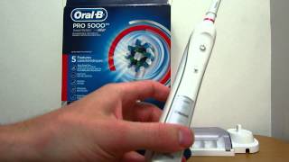 OralB Pro 5000 Smart Series Toothbrush Review [upl. by Errol]