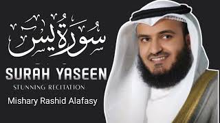 Surah Yasin Yaseen  By Mishary Rashid AlAfasy  Full With Arabic Text HD  36سورۃ یس [upl. by Asilak205]