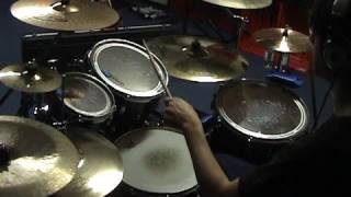 JP Coldplay  Speed of Sound Drum Cover [upl. by Htiek800]