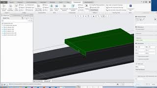 PTC Creo 5  Framework  Holes  Ordinate dimensions [upl. by Allianora]