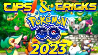 Pokemon GO TIPS AND TRICKS YOU NEED TO KNOW 2023 [upl. by Ttezil]