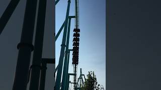 Raptor at Cedar point in Sandusky Ohio cedarpoint shorts viralvideo fyp rollercoaster raptor [upl. by Suidualc407]