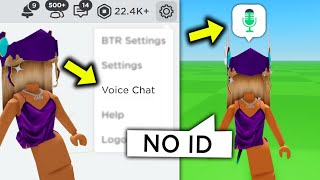 How To Get ROBLOX VOICE CHAT WITHOUT ID  Voice Chat On Roblox [upl. by Eelloh]