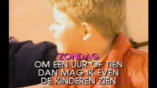 Andre Hazes  Zondag  KARAOKE  Lyrics [upl. by Judd]