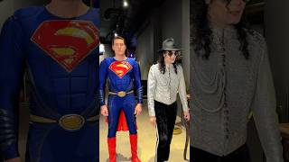 Who is a better superhero Michael Jackson or Superman michaeljackson superhero superman [upl. by Inalel183]