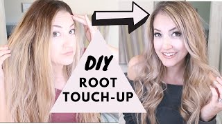 DIY Blonde Root Touch Up At Home  Root Touch Up For Blonde Hair Tutorial  Easy Technique [upl. by Charity968]