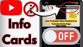 How To Remove Info Cards On YouTube [upl. by Nohsed]