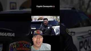 El oficial habla Mixteco 🫡 mixteco oaxaca oficial policia usa parati viralshorts [upl. by Duhl]