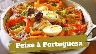 FILÉ DE PEIXE À PORTUGUESA [upl. by Ntisuj]