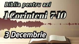 3 Decembrie 1 Corinteni 710 [upl. by Jacinthe]