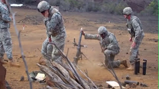 Firing 60mm Mortar Rounds [upl. by Jaclyn]