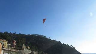 Bonassola SP paragliding atterraggio Alberto Pampaloni 16 NOV 2024 [upl. by Drusi]