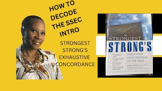 How To Read The Strongs Exhaustive Concordance  Bible Study Tips amp Tricks [upl. by Ttej69]