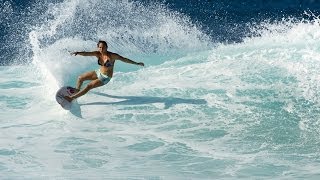 Carissa Moore Surfs Reefs Better Than You [upl. by Odnarb]