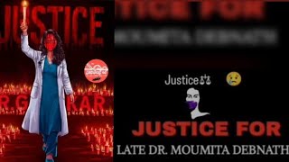 Kolkata doctor rape case  we want justice for doctor moumita rajubaidya justice [upl. by Enyrehtak]