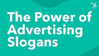 The Power of Advertising Slogans [upl. by Lirrad]