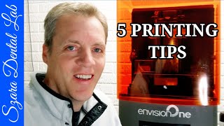 3D Printing tips for Envision One [upl. by Onej]