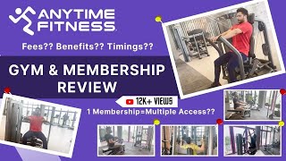 Anytime Fitness Gym Review  Gurgaon Gyms Price timings Benefits AnytimeFitnessIndiaATFITNESSIN [upl. by Aleydis]