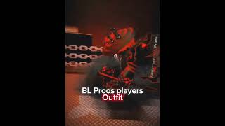 The BL Players Outfit boxingleague roblox edit outfit players epic [upl. by Tine]