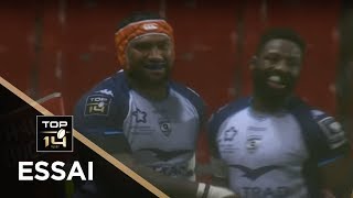 TOP 14  Essai Nemani NADOLO 2 MHR  Oyonnax  Montpellier  J17  Saison 20172018 [upl. by Xantha548]