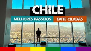 O que fazer em SANTIAGO CHILE TOP 15 LUGARES para Conhecer com preços [upl. by Longan]