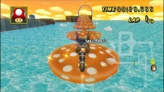 MKWii TAS Waterway BETA12 NoGlitch  116078 Former BKT [upl. by Eiznekcm815]