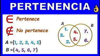 PERTENECE Y NO PERTENECE [upl. by Agnot461]