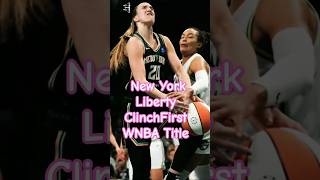 HISTORIC WIN New York Liberty Clinch First WNBA Title nba wnba basketball wnbafinals [upl. by Briano]