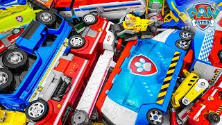 Paw Patrol toys unboxing ASMR  PAW Patroller Rescue amp Transport Vehicle  Chase Rubble Marshall [upl. by Dirrej]