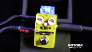 Hotone Skyline Series KOMP Optical Compressor Pedal  Quicklook [upl. by Dekow454]