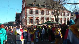 Rosenmontagszug 2011 in Mainz  Schillerstrasse Teil 3 [upl. by Akilegna364]