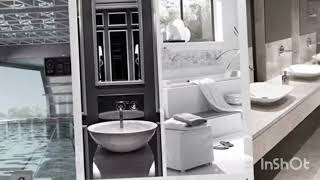 Ceramic Bathroom sink lavatory elegant [upl. by Sophy]