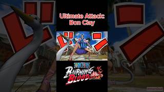 One Piece Burning Blood Ultimate Attack Bon Clay playstation [upl. by Avehsile]