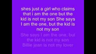 Billie Jean with lyrics [upl. by Marguerite]