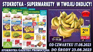 STOKROTKA Nowa Gazetka Od 17082023 Najnowsze Promocje Tygodnia W Dobrych Cenach  Co warto kupić [upl. by Shaia492]