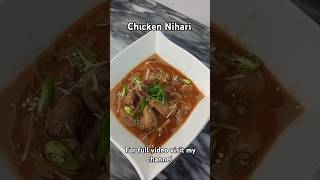 Chicken Nihari Recipe  For full video visit my channel [upl. by Gilberte]