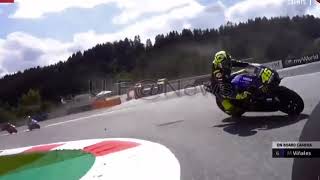 MOTO GP VALENTINO ROSSI VIVO PER MIRACOLO IL VIDEO SHOCK [upl. by Nonrev]